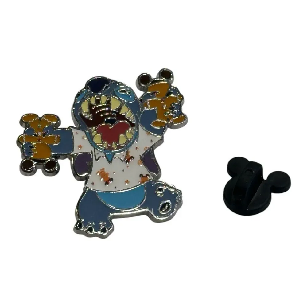 Stitch Attacks Snacks Mystery Pouch Stitch with Gingerbread Colorful . 1 of 16